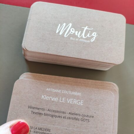 carte visite Rennes La Mézière Moutig Couture